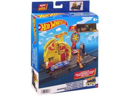 Mattel - Hot Wheels City Speedy Pizza Pick-Up / od Assort