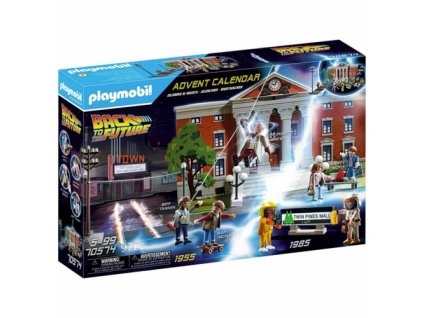 Playmobil 70574 - Adventní kalendář Návrat do budoucnosti Vánoce
