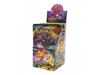 Pokémon - TCG Meč a štít Darkness Ablaze Booster Box 18 ks