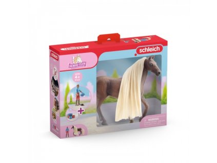Schleich - Koňský klub Beauty Leo And Rocky Starter Set