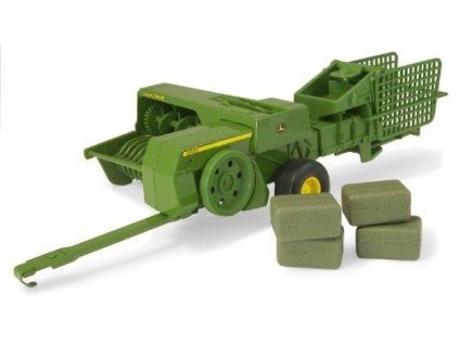 Tomy - Britains Big Farm John Deere 348 Square Bailer a 4 balíky