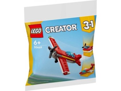 Lego 30669 - Creator 3 v 1 Ikonické červené letadlo