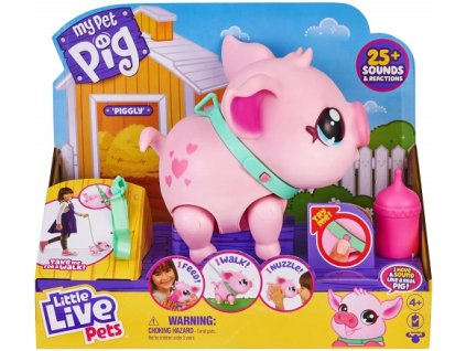 Moose - Little Live Pets My Pet Pig Piggly Pink