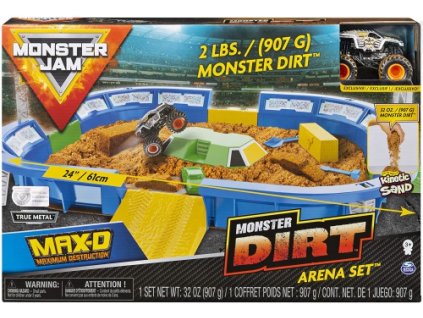 Spin Master - 1:64 Monster Jam Kinetic Dirt Arena Playset