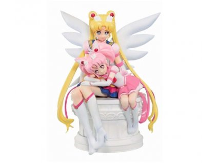 Bandai - Banpresto Eternal Sailor Moon And Sailor Chibi Moon Ichibansho