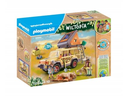 Playmobil 71293 - Wiltopia With The Off Road Vehicle At The Lions