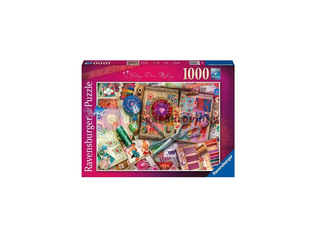 Ravensburger - Puzzle 1000 Aimee Stewart Vintage Dress Making