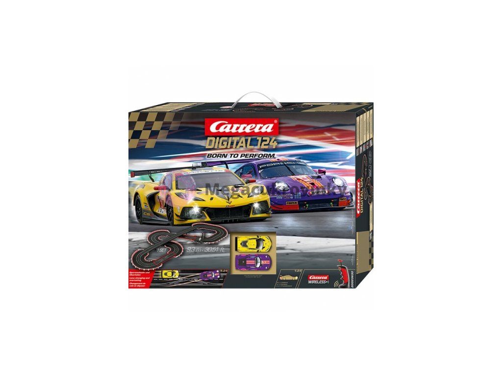 Carrera - Digital 124 Born To Perform Chevrolet Corvette C8.R a Porsche 911 RSR