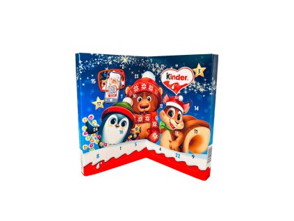 Christmas Kinder Panáčci Tisch Adventní kalendář 113g