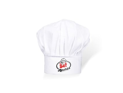 Čepice kuchař - kuchařka dětská - unisex