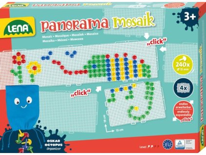 Mozaika sada,panorama XL transparentní