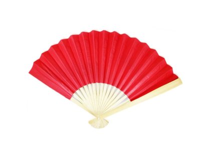 Vějíř papírový FLAMENCO - Španělský ptáček