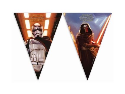 Girlanda STAR WARS - Hvězdné války - vlajky - 230 cm
