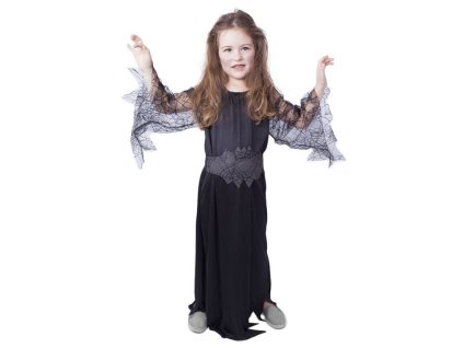 Kostým čarodějnice černá, vel. S / HALLOWEEN
