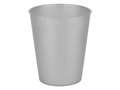 Plastový párty kelímek stříbrný - Silvestr - 250 ml - 1 ks