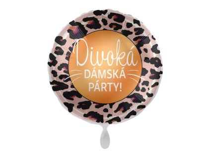 Balón foliový Divoká dámská jízda - Rozlučka se svobodou - 43 cm