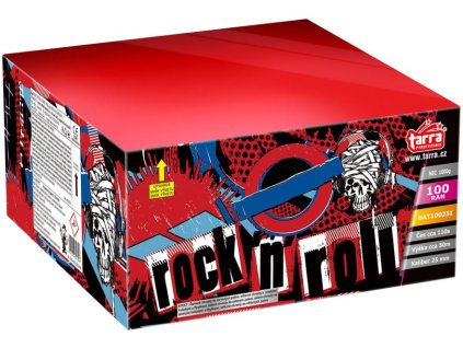 Ohňostroj - BATERIE VÝMETNIC ROCK ¨N ROLL 100 RAN  2/1