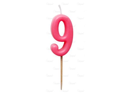 SVÍČKA BAREVNÁ ZÁPICH Č.9
