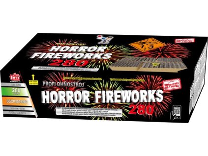 PROFI SLOŽENÝ OHŇOSTROJ HORROR FIREWORKS 280 RAN 1/1