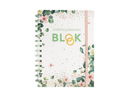 Svatební plánovací blok - 80 stránek - svatba