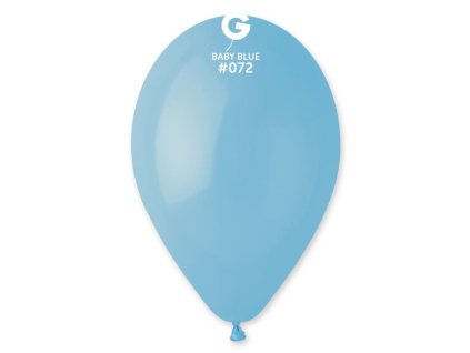 Balonky 100 ks BABY MODRÉ 26 cm pastelové