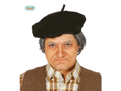 Černý baret - rádiovka důchodce - malíř