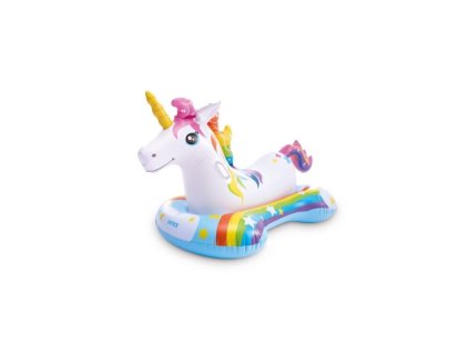 Nafukovací Jednorožec - unicorn s úchyty - dětský -163 x 86 cm