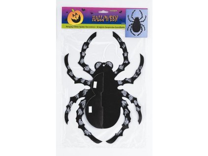 Dekorace pavouk - HALLOWEEN - 35 cm