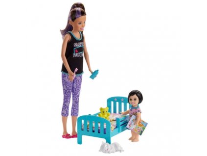 Mattel - Barbie Skipper Babysitters Inc Bedtime / od Assort