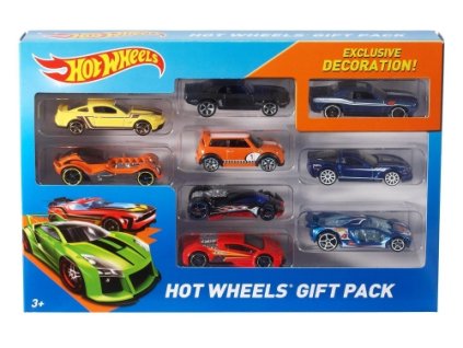 Mattel - Dárkové balení 9 autíček Hot Wheels