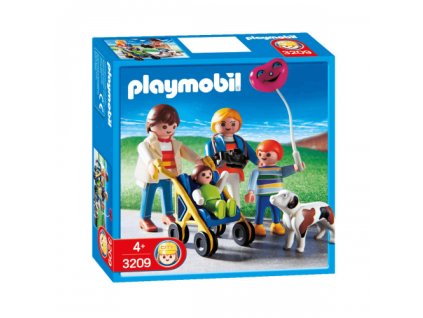 Playmobil 3209 - Family Walking With Buggy