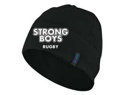 Čepice fleece černá STRONG BOYS
