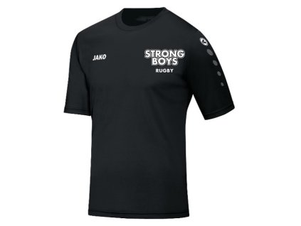 Triko OFICIÁLNÍ STRONG BOYS černé předek