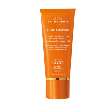 INSTITUT ESTHEDERM BRONZ REPAIR Protivráskový opalovací krém (na tvář) pro silné slunce 50 ml