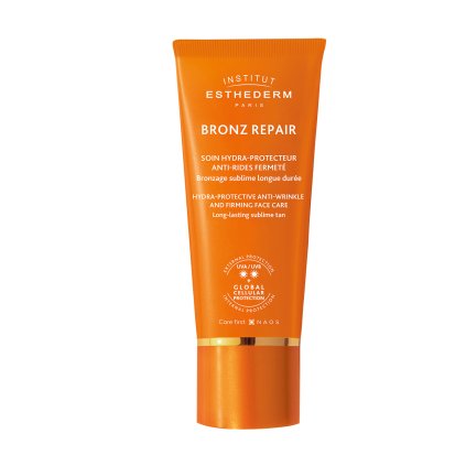INSTITUT ESTHEDERM BRONZ REPAIR Protivráskový opalovací krém (na tvář) pro mírné slunce 50 ml