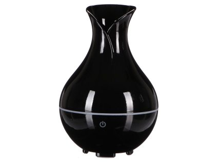 Aroma difuzer Bloom čierny lesk 200ml SIXTOL