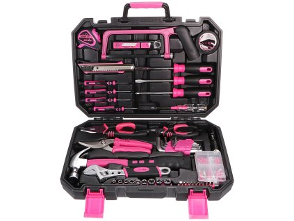 Sada nářadí HOME PINK 128 SIXTOL