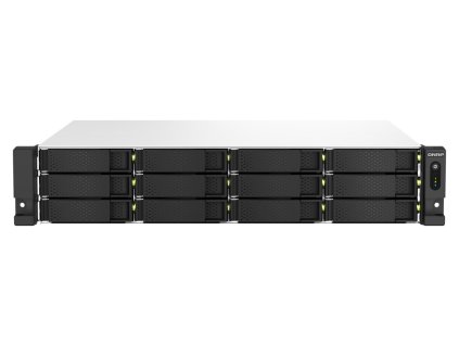 QNAP TS-1264U-RP-8G (4core 2,9GHz, 8GB RAM, 12x SATA, 2x 2,5GbE, 1x PCIe, 1x HDMI, 4x USB, 2x zdroj)