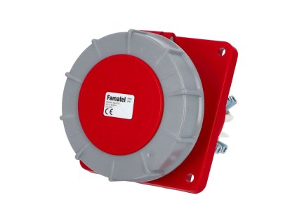 Zásuvka vestavná 24337 IP67/400V/125A/4P 6h, šikmá 10° - SpeedPRO