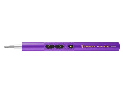 Šroubovák elektrický Ermenrich Tunn PD20 Fialový