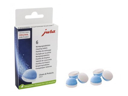 Čistiace tablety do kávovaru JURA 6ks