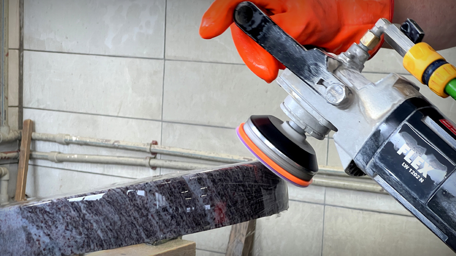 Polishing stone like a pro. Procedures, tools and tools you need