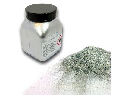 prach hlinikovy strieborny