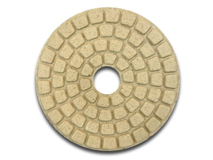 buff pad biely