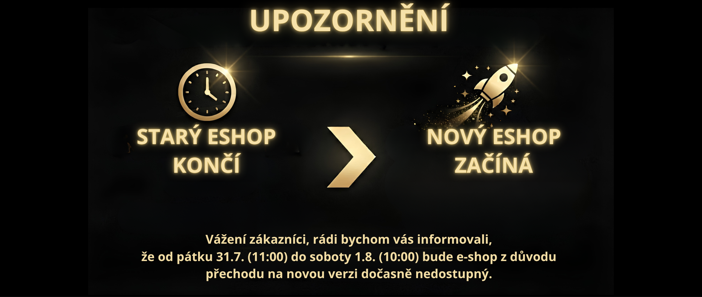 Změna eshopu