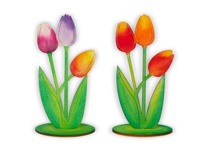 Holztulip unbemalt