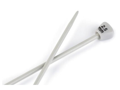 Rovná pletací jehlice 2,5mm