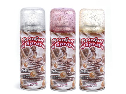 Glitry ve spreji 250ml