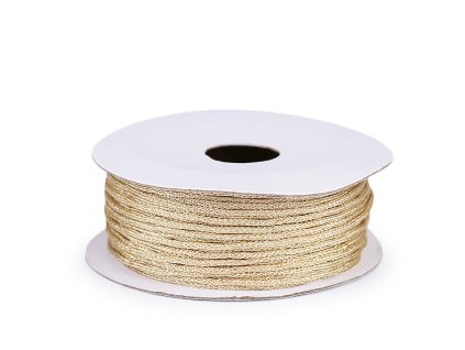Lurex cord Ø 1mm, 10m roll