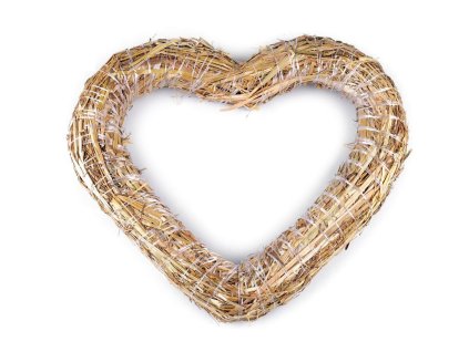 Straw heart Ø 30cm